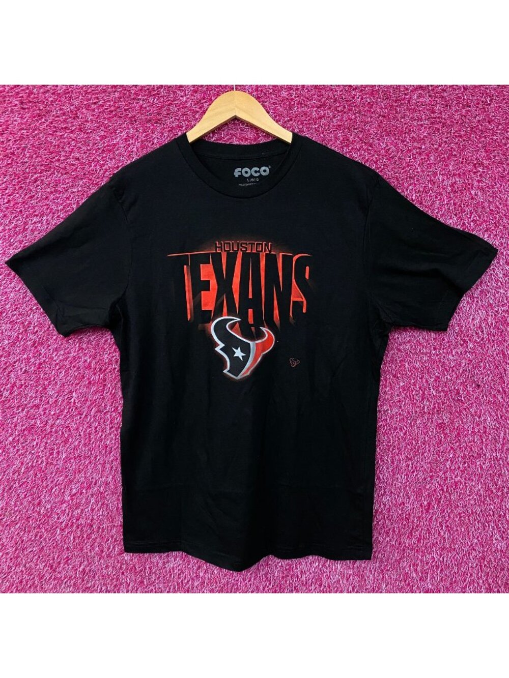FOCO NFL Houston Texans Team Logo Graphic T-Shirt Large